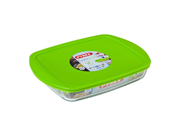 Cook & Store Glass Rectangular Dish shallow version High resistance wi -  Pyrex® Webshop AR