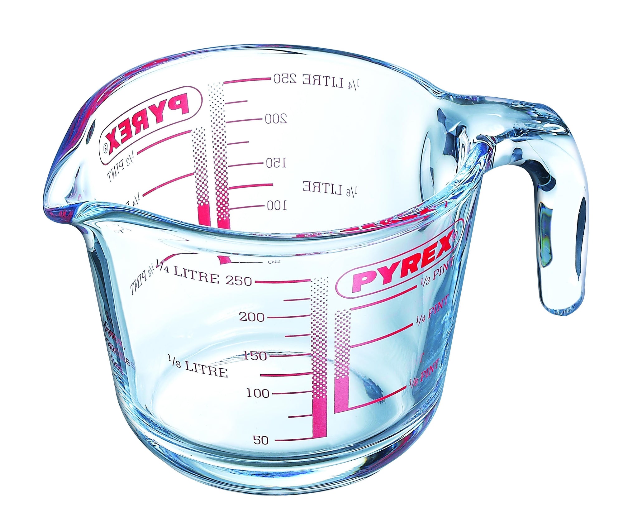 Pyrex 2 Cups/1/2 Liter Glass Measuring Cup Made in USA 