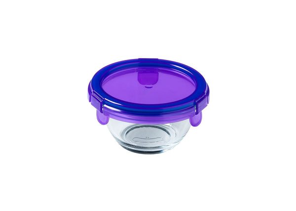 My First Pyrex + - Round Baby Food Storage Purple- 11x6 cm - 0,2 L - Pyrex®  Webshop AR